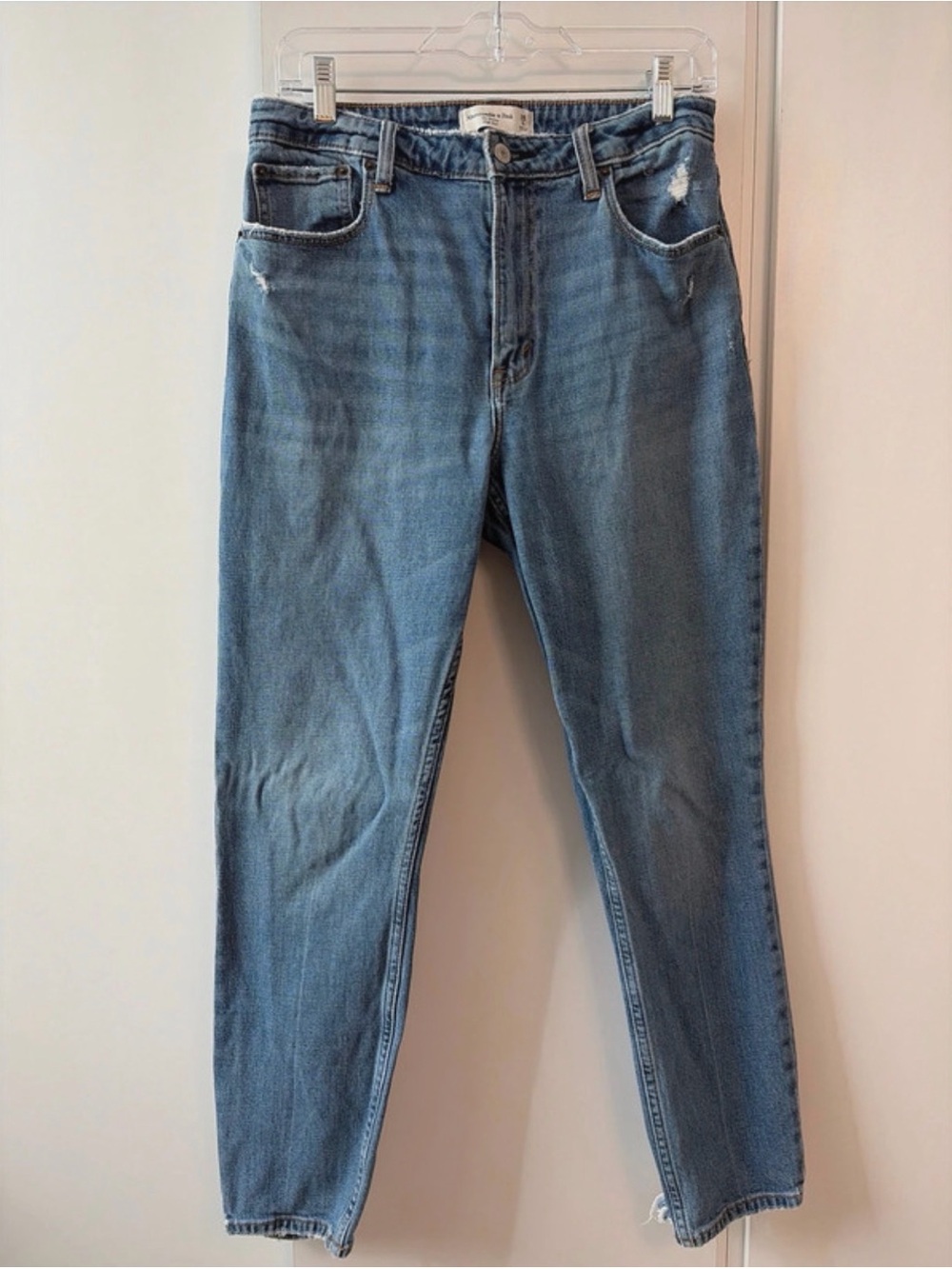 Abercrombie & Fitch Light Blue Slim Straight Jeans